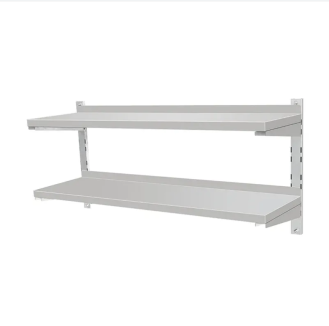 Assembled wall shelf