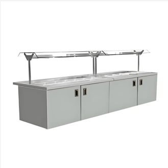 Combine thermal insulatiou food selling table