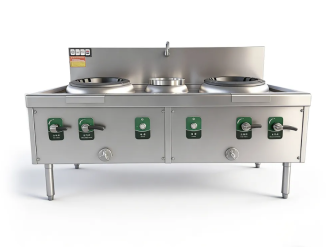 Luxury Edition Double-burner Double-temperature Energy-efficient High-power Wok Stove