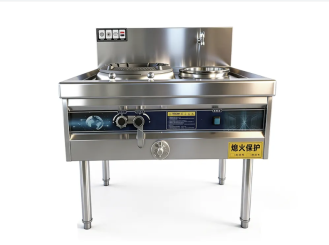 Single-burner Single-temperature Energy-efficient High-power Wok Stove(Double-layer soundproofing)