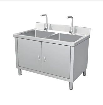 European-style Cabinet-Type Sliding Door Double-Star Sink
