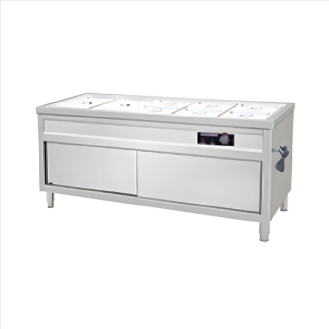 Cabinet-type tbemal-isulation dine-selling table