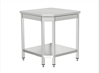 Stainless steel folding table