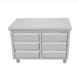 Workbench with Six Drawers
