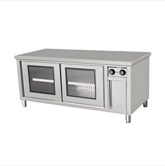 Lightwave hot air circulation sliding door workbench (glass door)