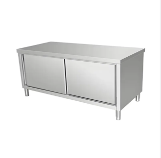 Flip door workbench