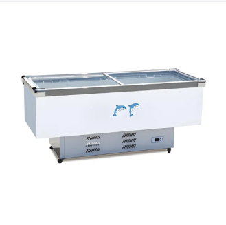 Flat island cabinet