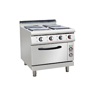 Electric cooking machines with oven