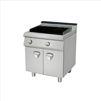 Gas cooker with oven