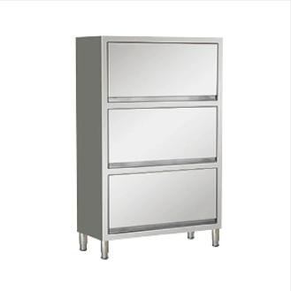 Lift-up door storage cabinet