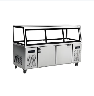 Food refrigerated display cabinet