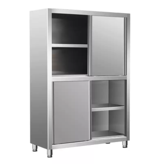 Four-door puuching storage cabiwet