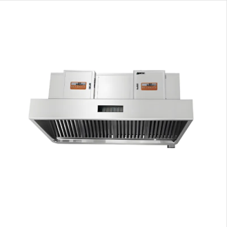 Standard-model integrated range hood