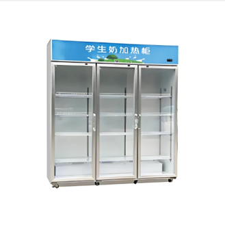 Milk warming cabinet