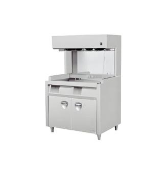 Floor stauding French fies workstation