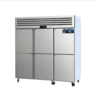 Six-door freezer