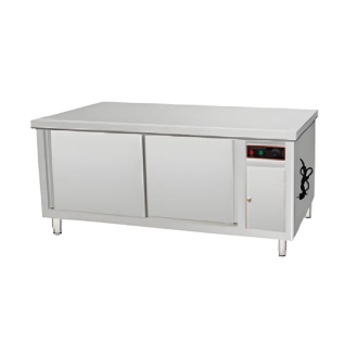 Warm dish table