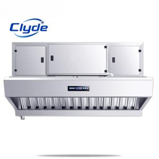 High-Performance One-Piece Commercial Exhaust Hood for Ultimate Kitchen Ventilation