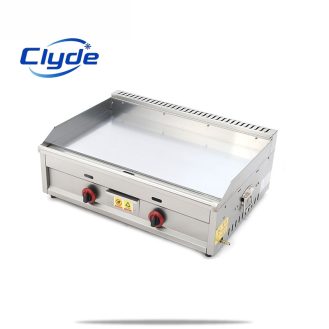 Gas Commercial Griddle Chromium Plated Steel