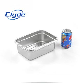 Food grade stainless steel food storage containers