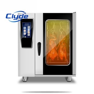 Intelligent combination oven and steamer, one oven can solve all your steaming and baking methods.