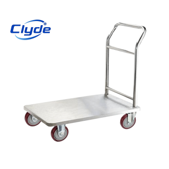 Foldable stainless steel trolley-ShengLang