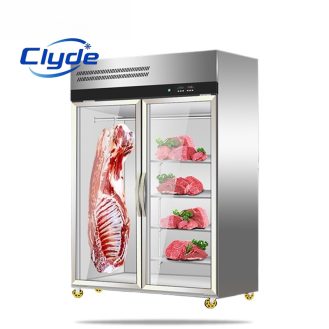 Efficient and durable commercial hanging meat cabinet