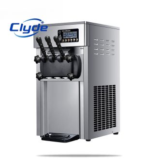 Colorful desktop commercial ice cream machine